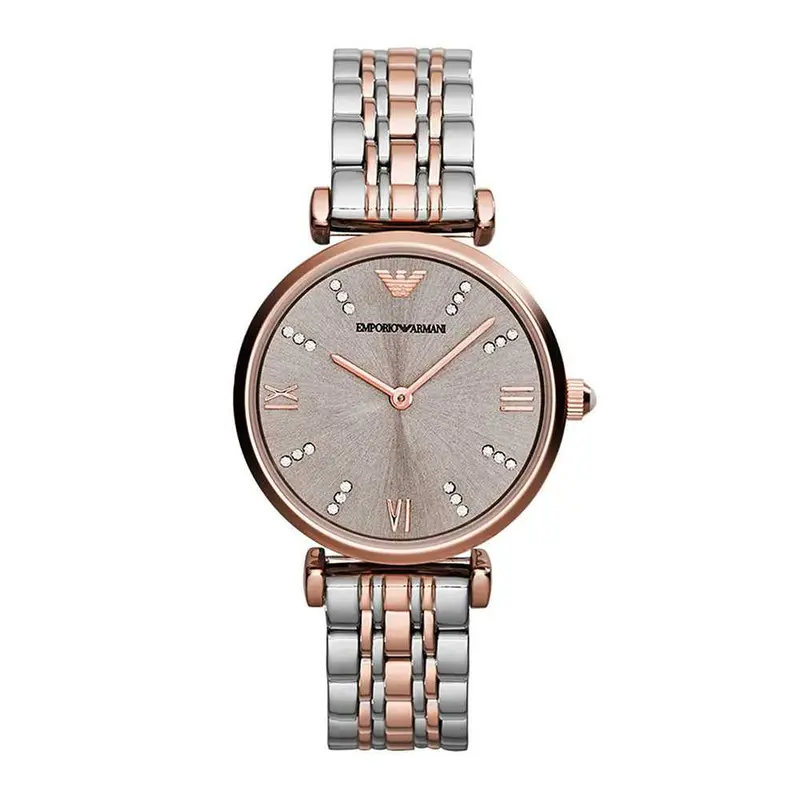 Emporio Armani Classic Analog Quartz Two Tone Stainless Steel Ar1840 Women’S Watch 1
