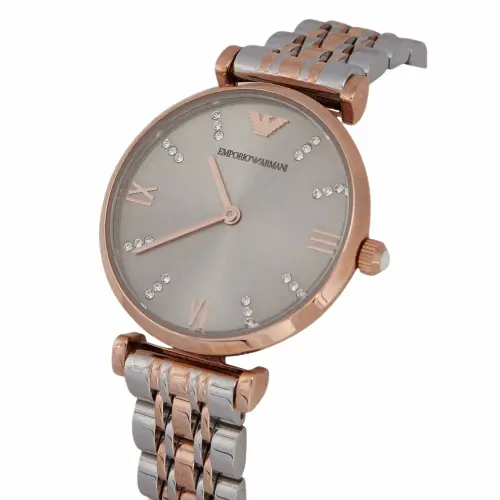 Emporio Armani Classic Analog Quartz Two Tone Stainless Steel Ar1840 Women’S Watch 2