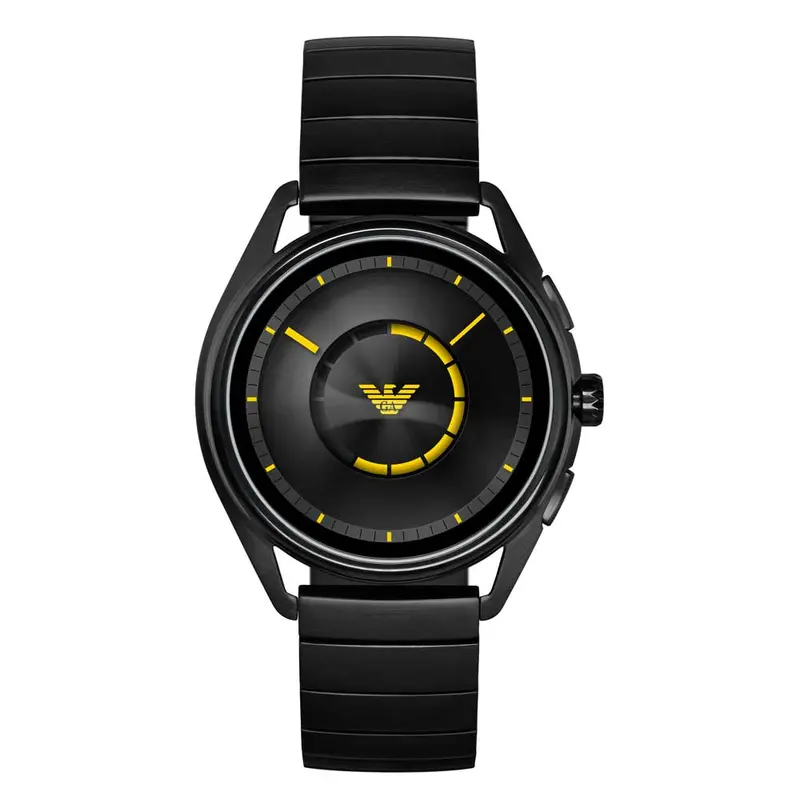 Emporio Armani Connected Art5007 Stainless Steel Plated Black Touch-Screen Hybrid Men's Smartwatch 1