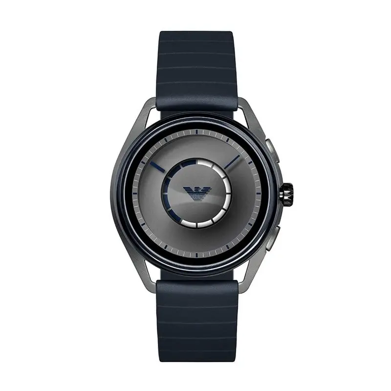Emporio Armani Connected Art5008 Stainless Steel Plated Navy Touch-Screen Hybrid Men's Smartwatch 1