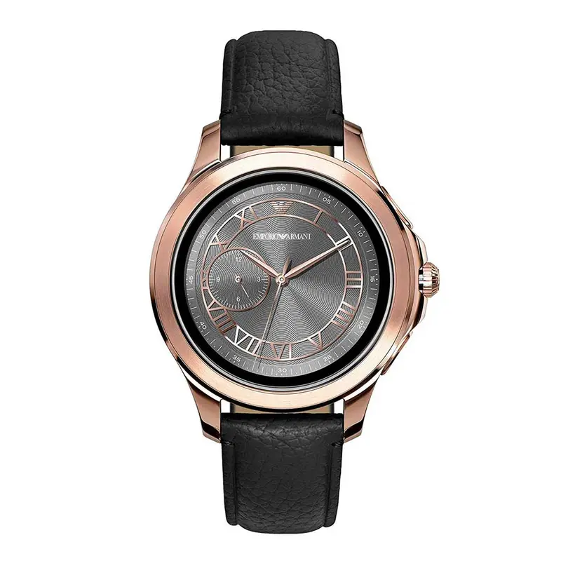 Emporio Armani Connected Art5012 Stainless Steel Plated Touch-Screen Hybrid Men's Smartwatch 1