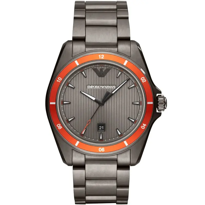 Emporio Armani Grey Men's Watch - Date Display | Ar11178p 1