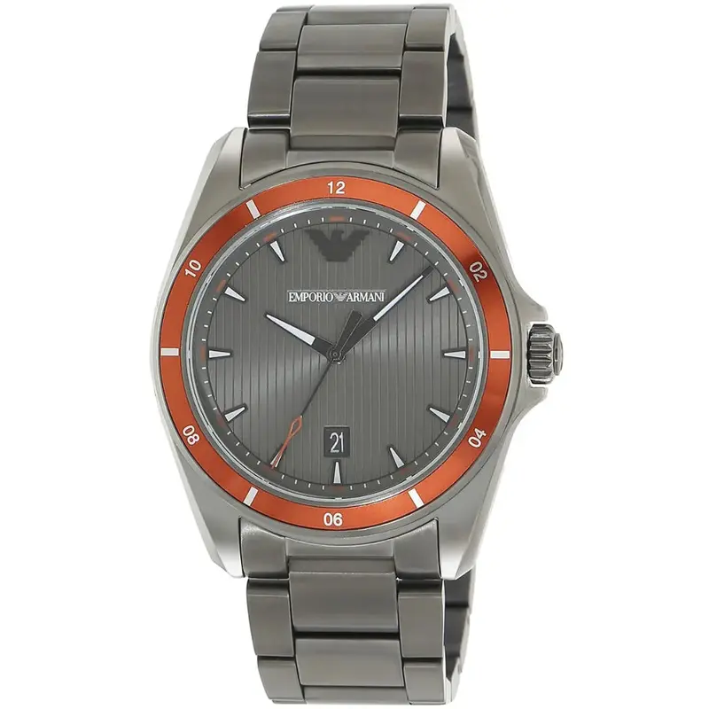 Emporio Armani Grey Men's Watch - Date Display | Ar11178p 2