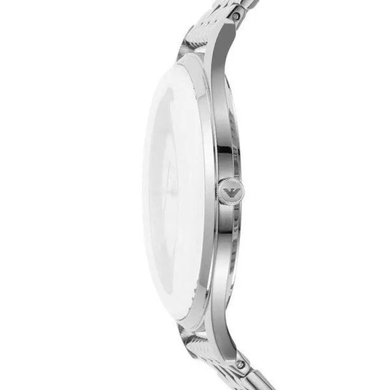 Emporio Armani Men's Adriano Ar11285 Silver Stainless-Steel Quartz Dress Watch 2