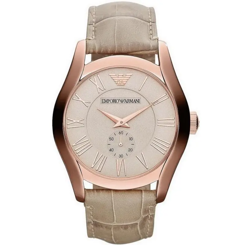 Emporio Armani Rose Gold Stainless Steel Ar1667 Men's Watch 1