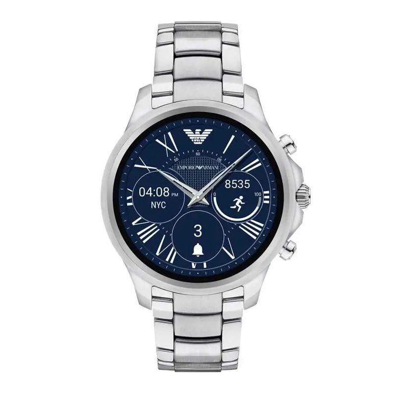 Emporio Armani Touchscreen Silver Stainless Steel Art5000 Smartwatch 1