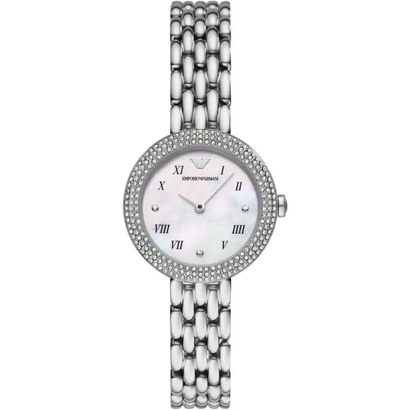Emporio Armani Two-Hand Stainless Steel Women's Watch Ar11354 1