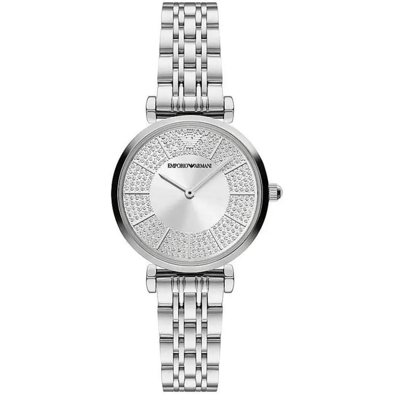 Emporio Armani Two-Hand Stainless Steel Women's Watch Ar11445 1