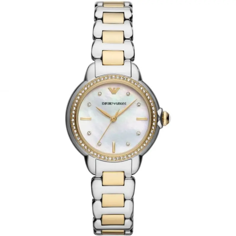 Emporio Armani Two-Tone Stainless Steel Strap Women Watch Ar11524 1