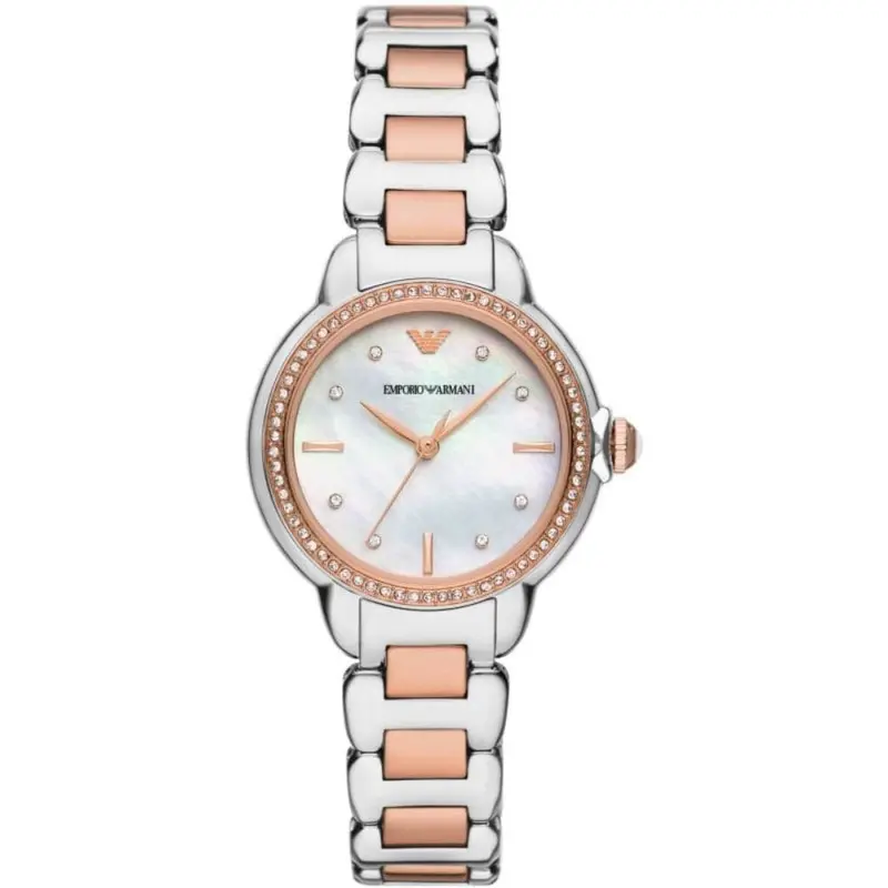 Emporio Armani Two-Tone Stainless Steel Strap Women Watch Ar11569 1