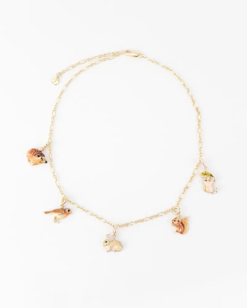 Enamel Blue Tit Charm 2