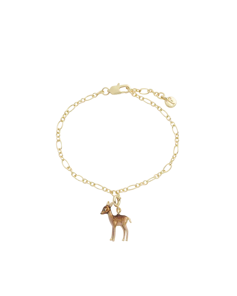 Enamel Fawn Charm 2