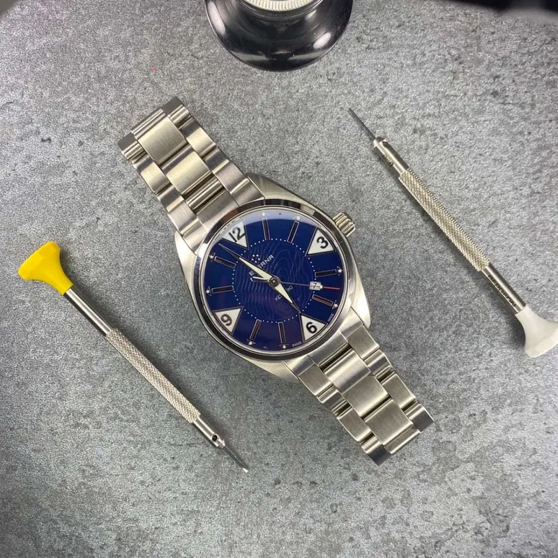 Eterna Kontiki Silver Stainless Steel Strap Men Watch 1220.41.83.0268 1