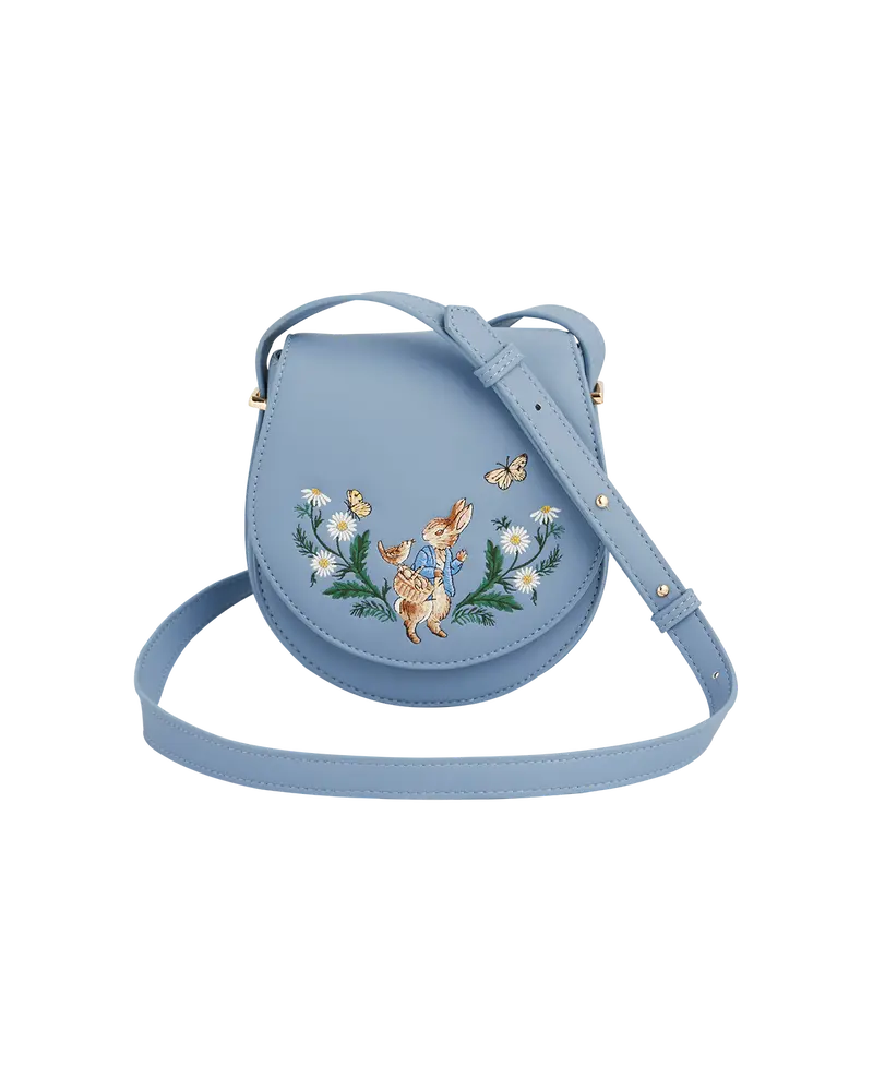 Fable England X Peter Rabbit Blue Saddle Bag 1