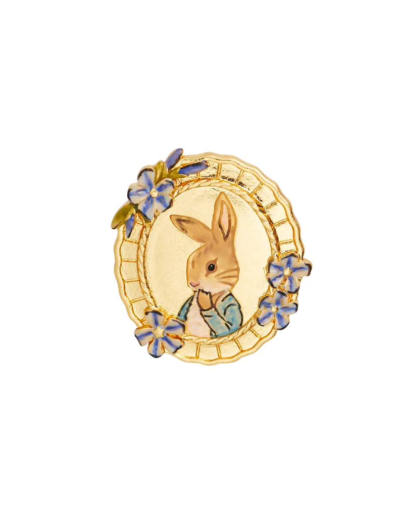 Fable England X Peter Rabbit Cameo Brooch 1