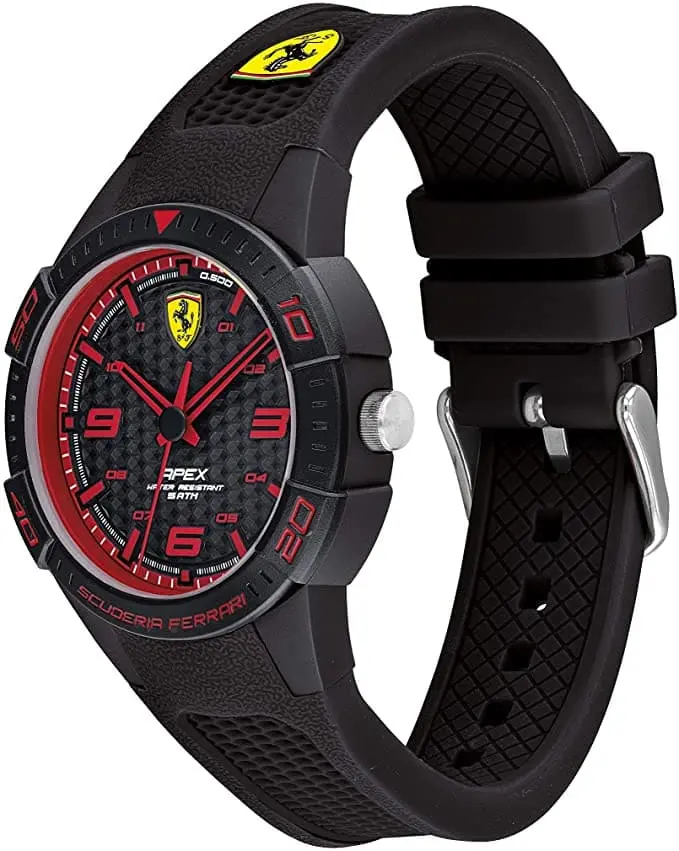 Ferrari Analog Casual Scuderia Apex Black Unisex 0840036 2