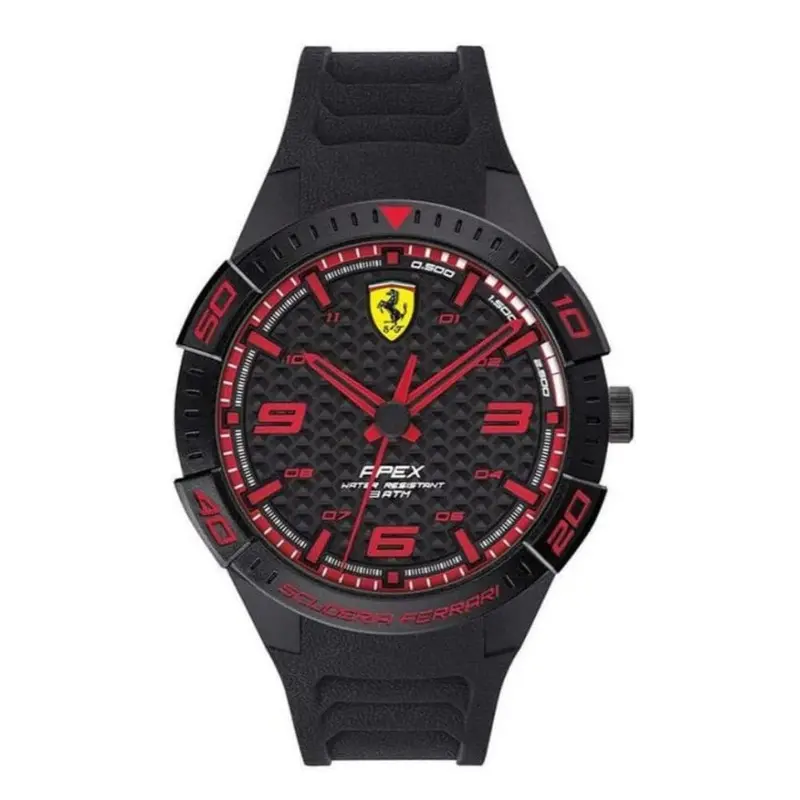 Ferrari Apex Silicone Strap 0870038 Men Watch 1