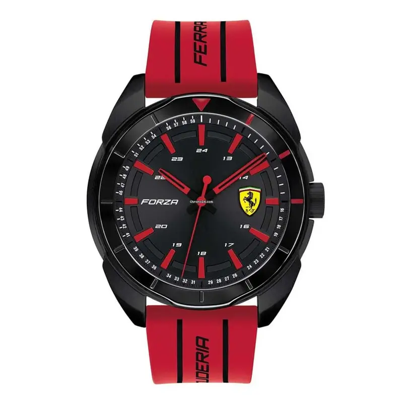 Ferrari Forza 0830544 Red Silicone Men's Watch 1