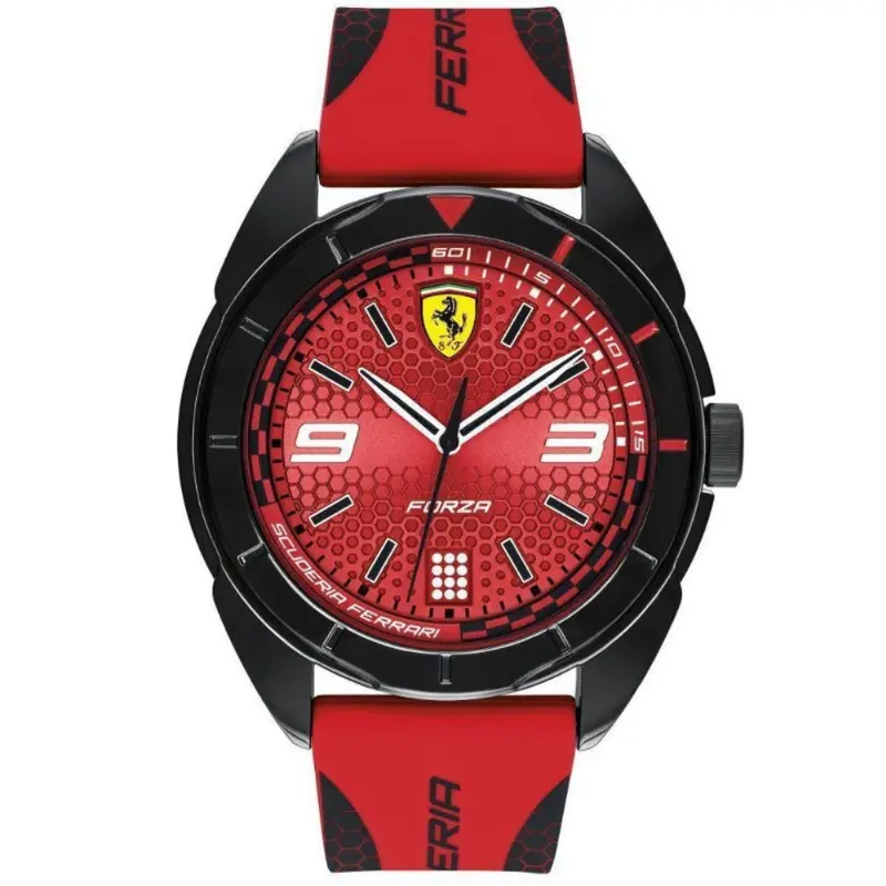 Ferrari Forza Silicone Strap Watch 0830517 Men's Watch 1