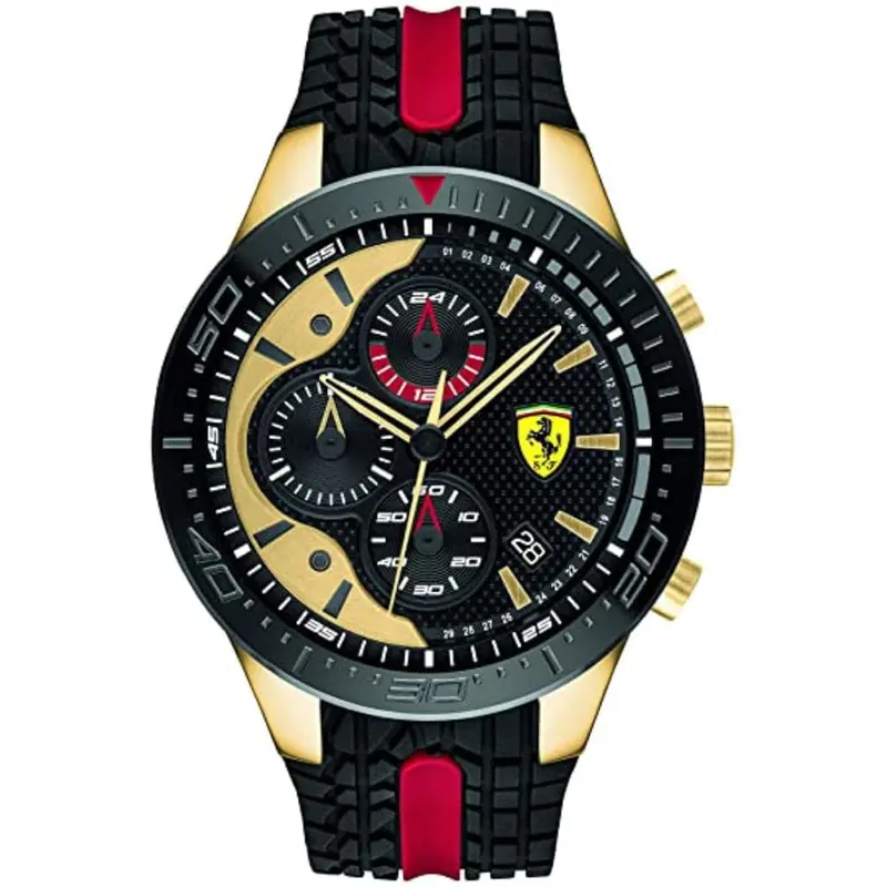 Ferrari Redrev Evo Silicone Strap Watch 0830593 Men's Watch 1