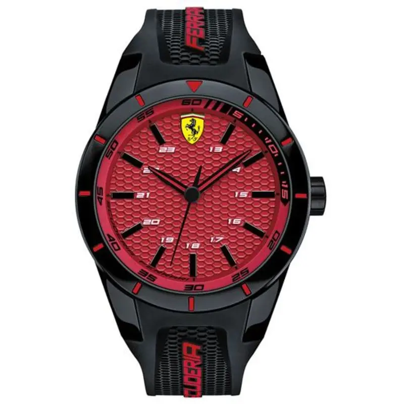 Ferrari Redrev Silicone Strap Watch 0830248 Men's Watch 1
