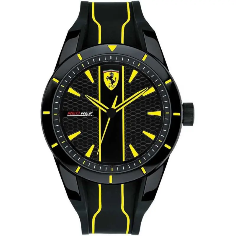 Ferrari Redrev Silicone Strap Watch 830482 Men's Watch 1