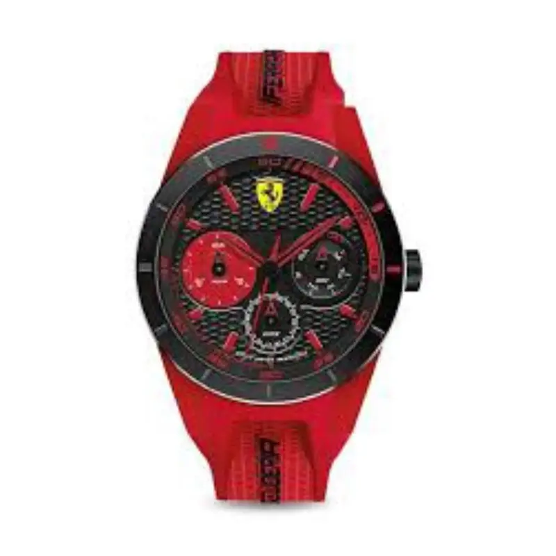 Ferrari  Redrev T Silicone Strap Watch 0830258 Men's Watch 1