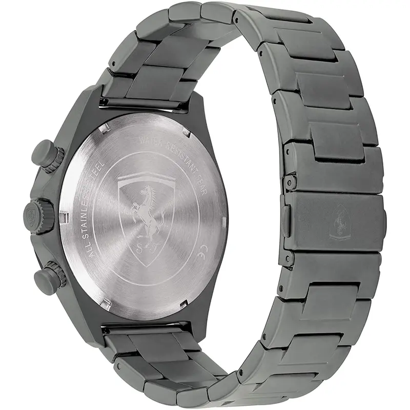 Ferrari Scuderia 0830824 Pilota Evo Grey Men's Watch 2