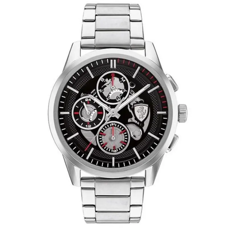 Ferrari Scuderia 0830831 Grand Tour Silver Men's Watch 1