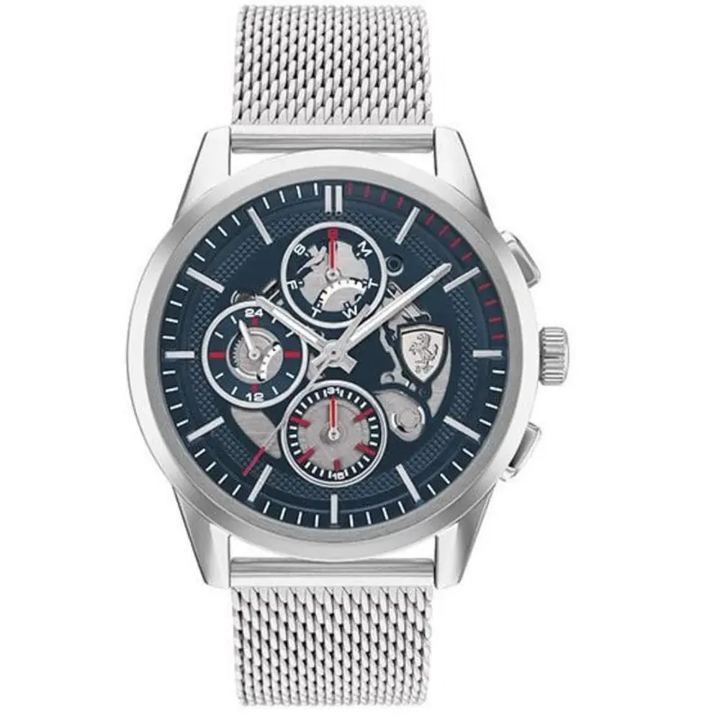 Ferrari Scuderia 0830832 Grand Tour Silver Men's Watch 1