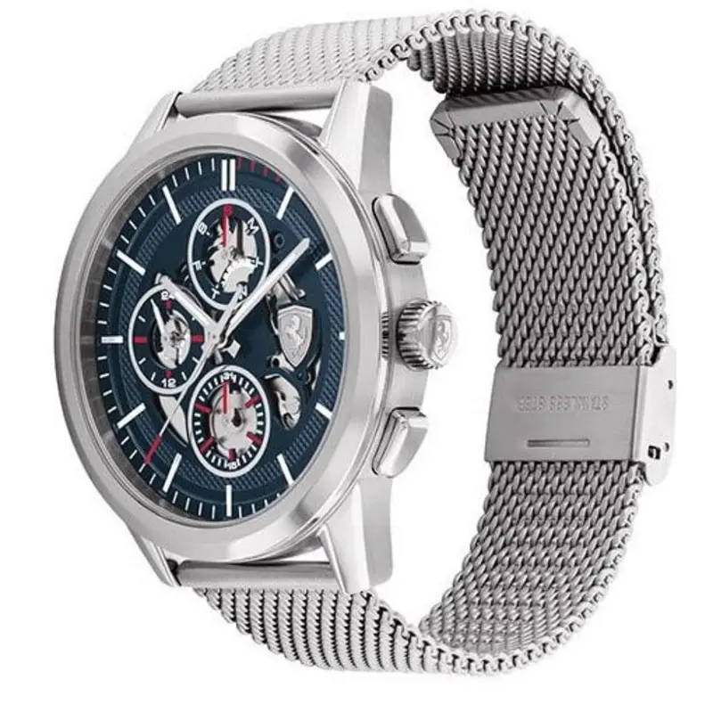 Ferrari Scuderia 0830832 Grand Tour Silver Men's Watch 2