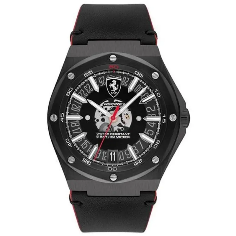 Ferrari Scuderia 0830845 Aspire Black Men's Watch 1