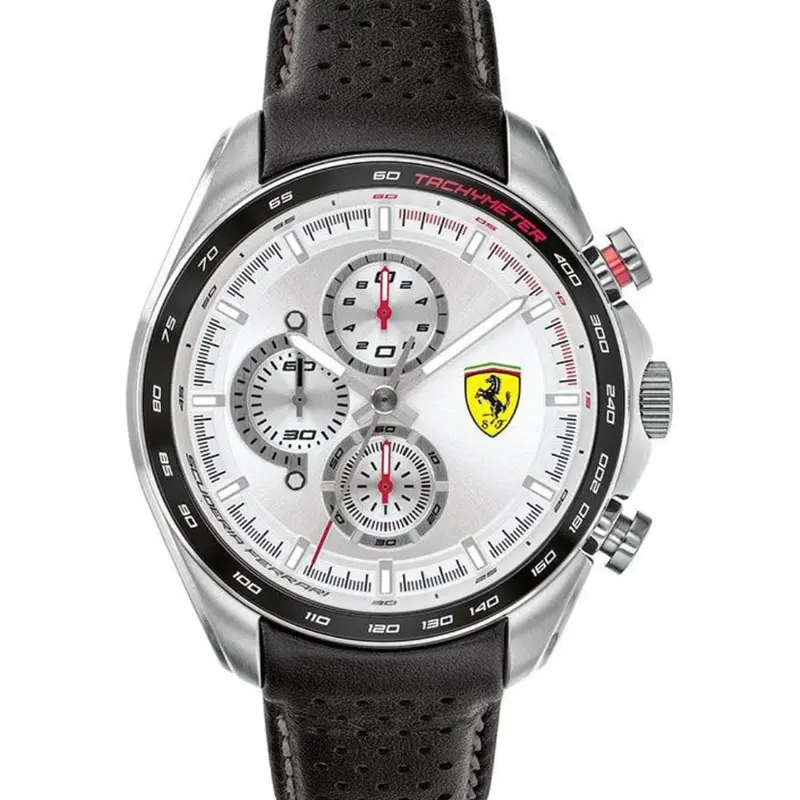 Ferrari Speedracer Leather Strap 0830651 Men's Watch 1