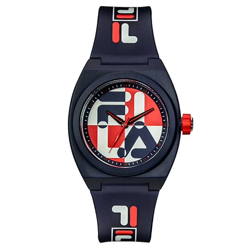 Fila Analog Navy Blue Polyurethane Men's Watch 38-180-101 1