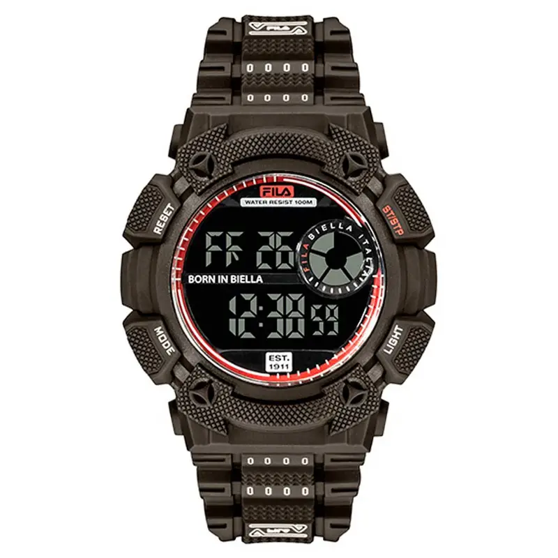 Fila Black Strap Men's Digital Watch 38-312-002 1