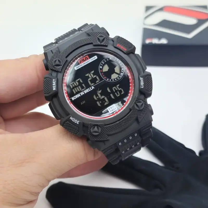 Fila Black Strap Men's Digital Watch 38-312-002 2