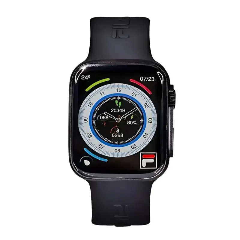 Fila Digital Black Silicone Strap Unisex Smartwatch Sw/37.Apec 1