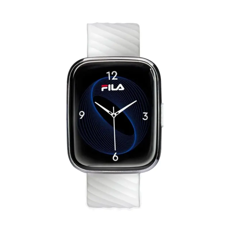 Fila Digital White Silicone Strap Unisex Smartwatch Sw/40.Apec 1
