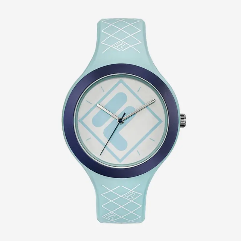Fila Light Blue Dial And Silicone Strap Unisex Watch 38-342-005 1