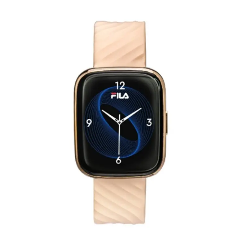 Fila Peachy Pink Collection With Black Strap Smart Watch Sw/40G.Apec 1