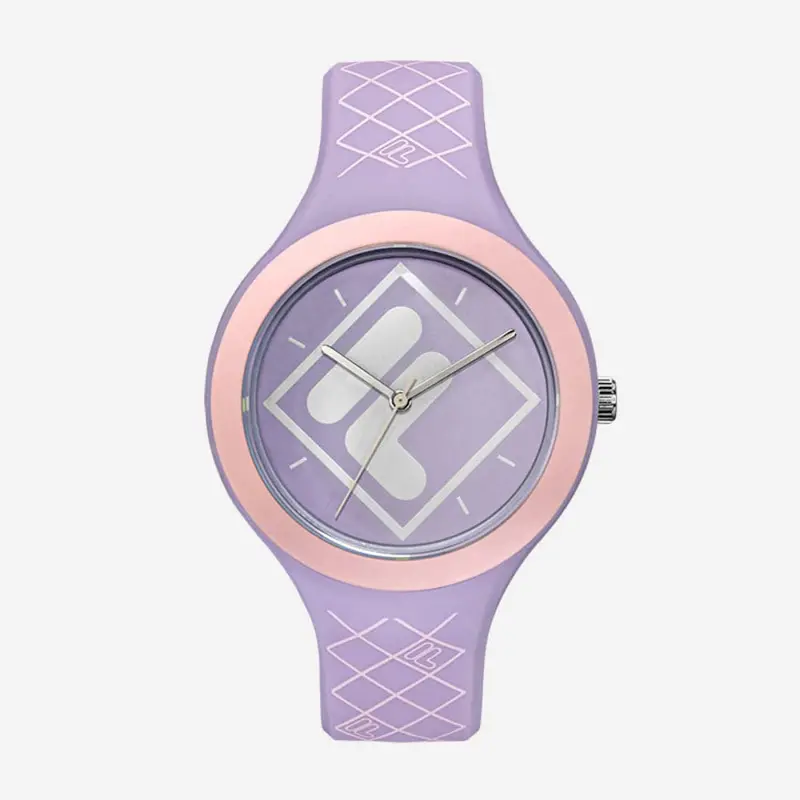 Fila Purple Dial And Silicone Strap Women Watch 38-342-006 1