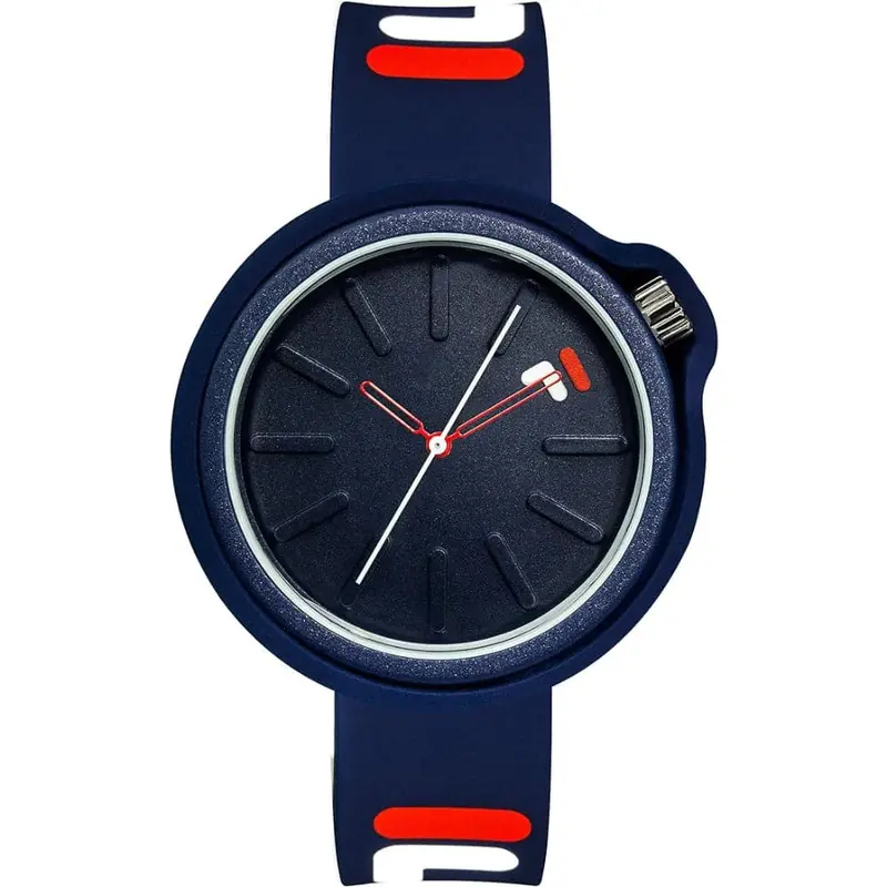 Fila Sports Blue Dial Silicone Strap Unisex Watch 38-315-002Whrd 1