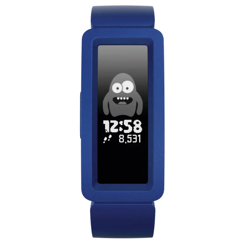 Fitbit Ace 2 Night Sky/Neon Yellow Fb414bkbu Kid's Silicone Tracker 1