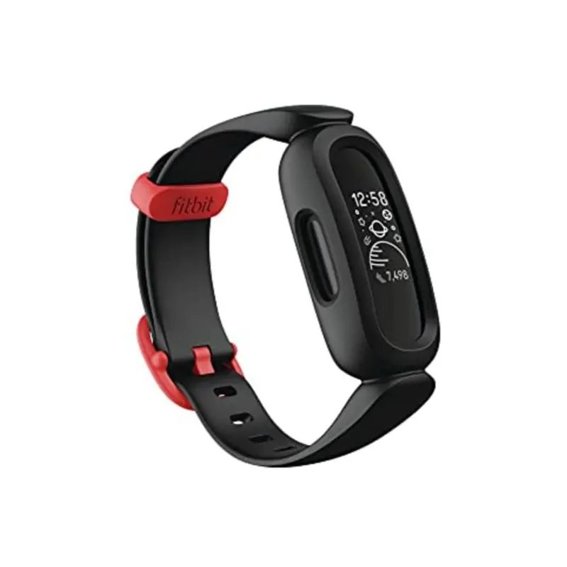 Fitbit Ace 3 Activity Tracker For Kids Ages 6+ - Core Black / Sport Red Fb419bkrd-Frcjk 1