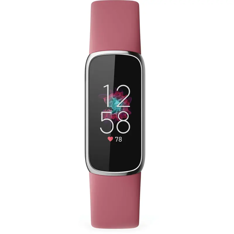 Fitbit Luxe Platinum/Orchid Unisex Smartwatch Fb422srmg-Frcjk 2