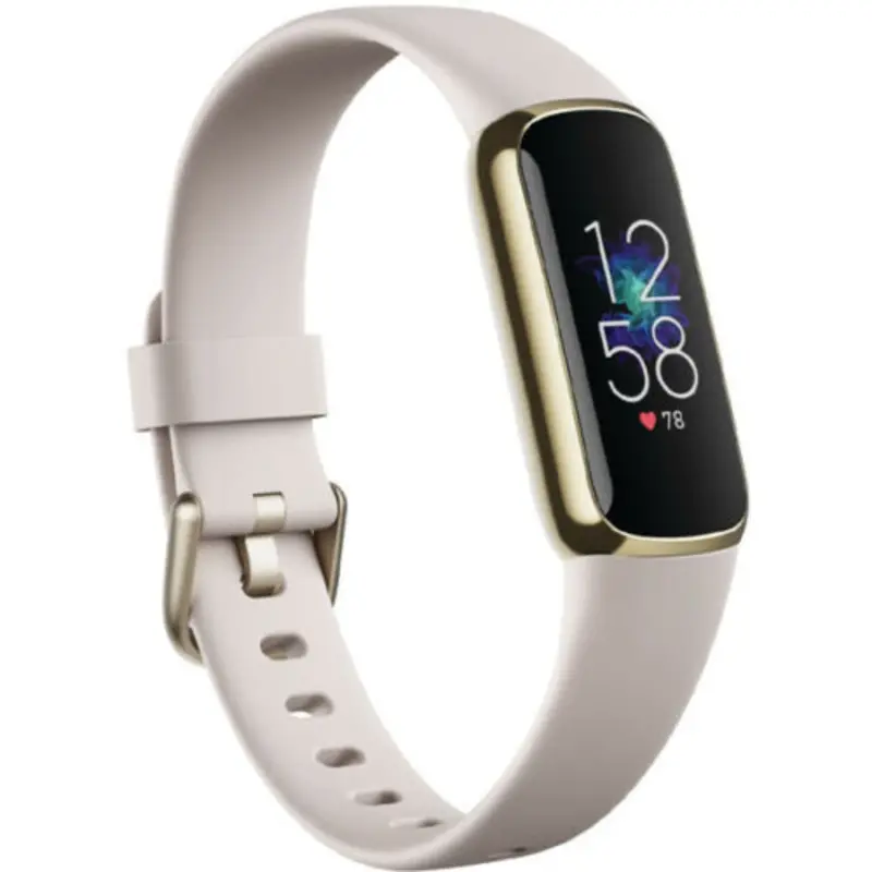 Fitbit Luxe Soft Gold/White Unisex Smartwatch Fb422glwt-Frcjk 1