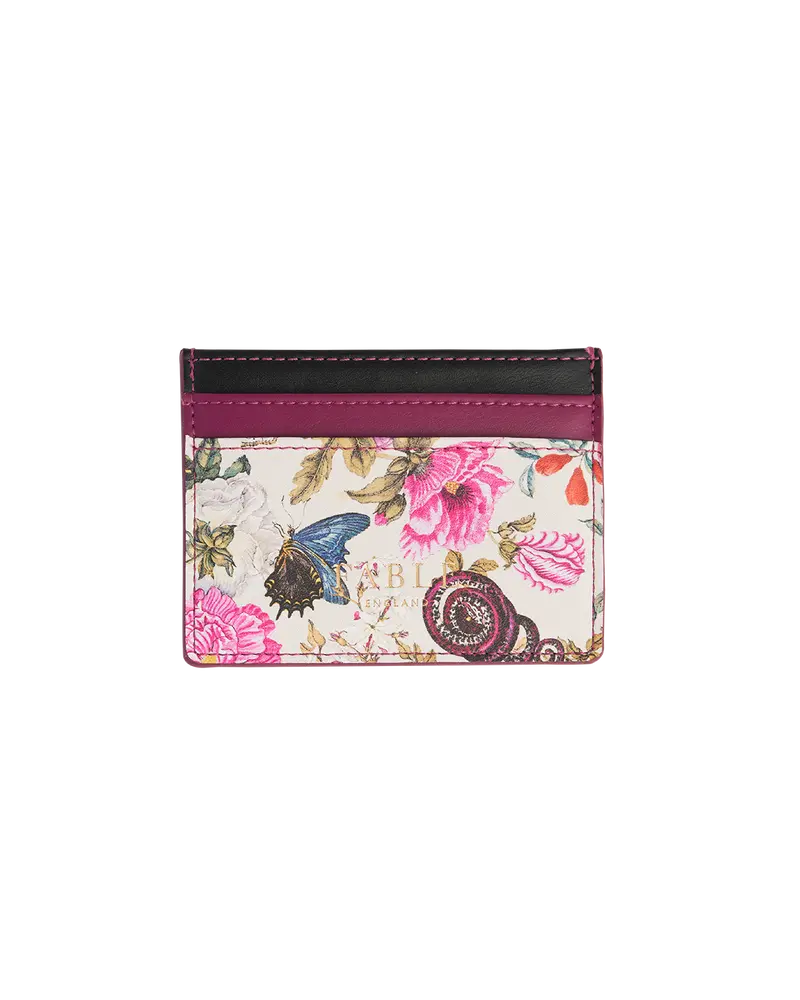 Floral Engravings Card Holder 1