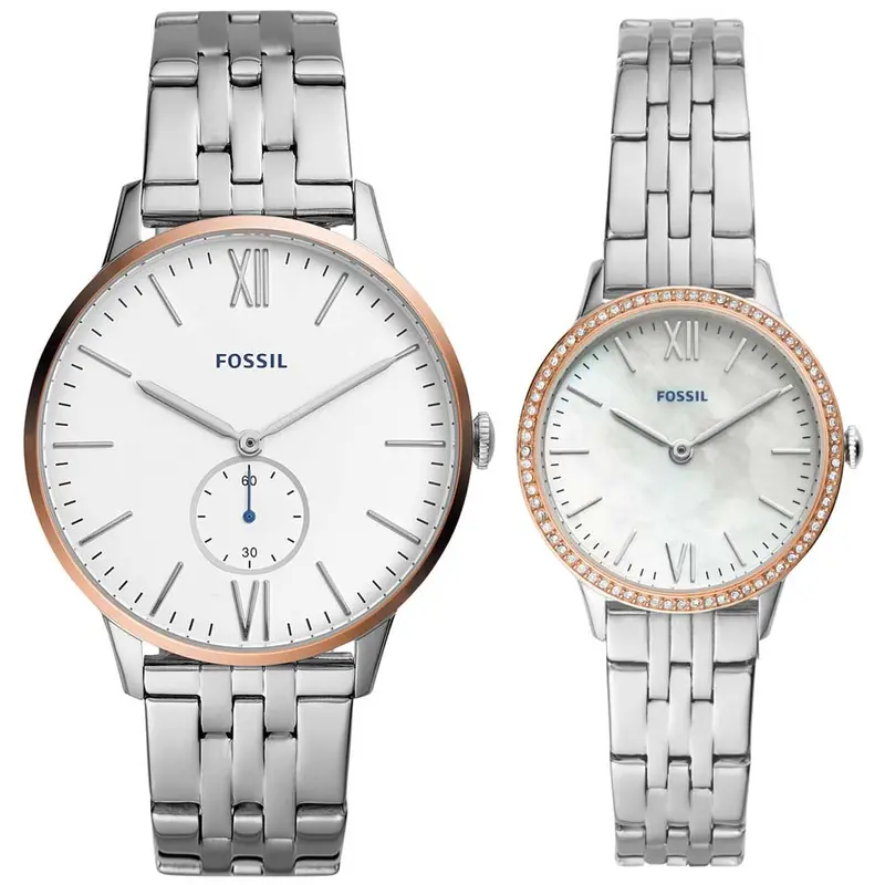Fossil Andy And Addison Fs5562set Watch Set 1