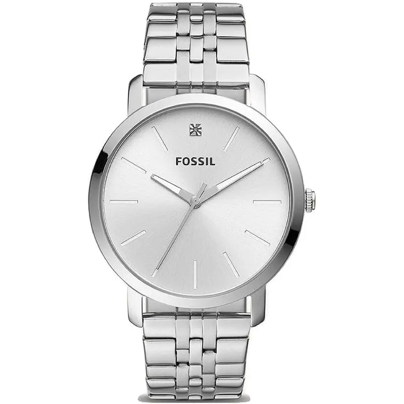Fossil Bq2415 Lux Luther Three Hands Stainless Steel Strap Men's Watch 1