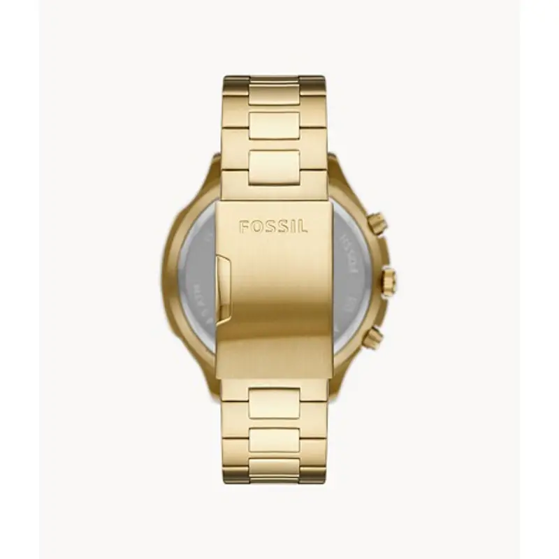 Fossil Bq2590 Windfield Multifunction Gold-Tone Stainless Steel Men's Watch 2